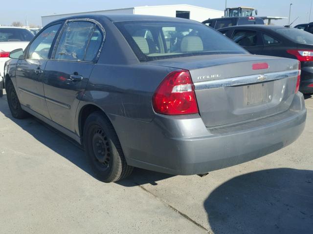 1G1ZS57F47F244047 - 2007 CHEVROLET MALIBU LS GRAY photo 3