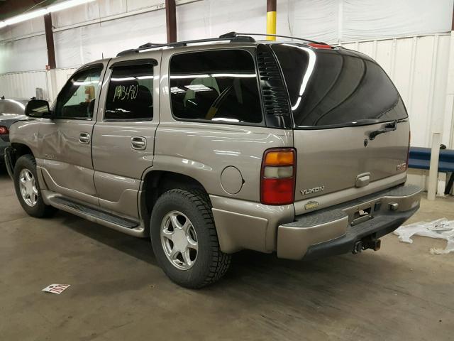 1GKEK63U73J209403 - 2003 GMC YUKON DENA TAN photo 3