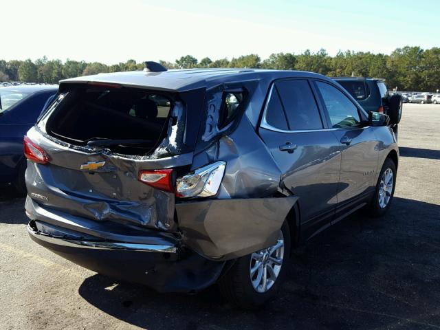 3GNAXJEV1JL105345 - 2018 CHEVROLET EQUINOX LT GRAY photo 4