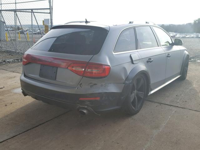 WA1UFAFLXDA239833 - 2013 AUDI A4 ALLROAD GRAY photo 4