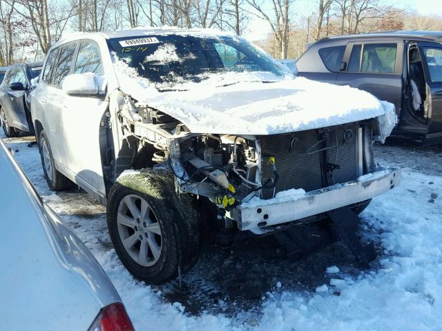 5TDBK3EH9DS205564 - 2013 TOYOTA HIGHLANDER SILVER photo 1