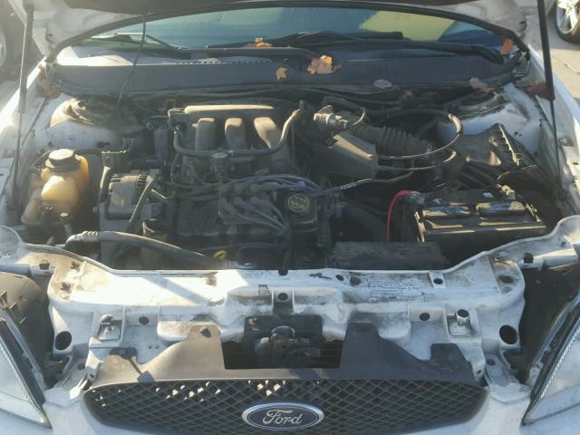 1FAFP53U46A197233 - 2006 FORD TAURUS SE WHITE photo 7