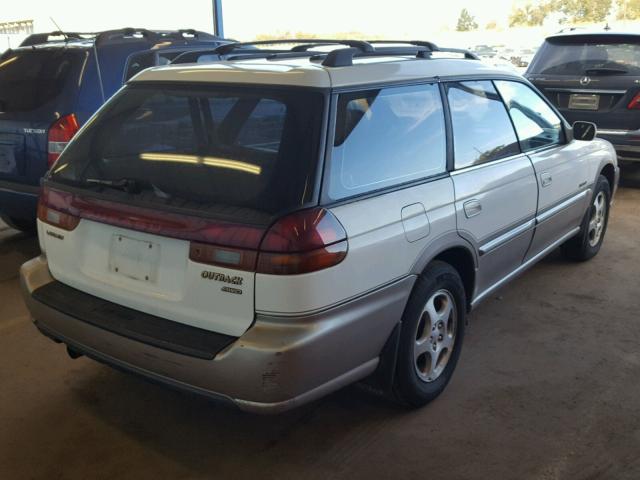 4S3BG6857X7634267 - 1999 SUBARU LEGACY OUT WHITE photo 4