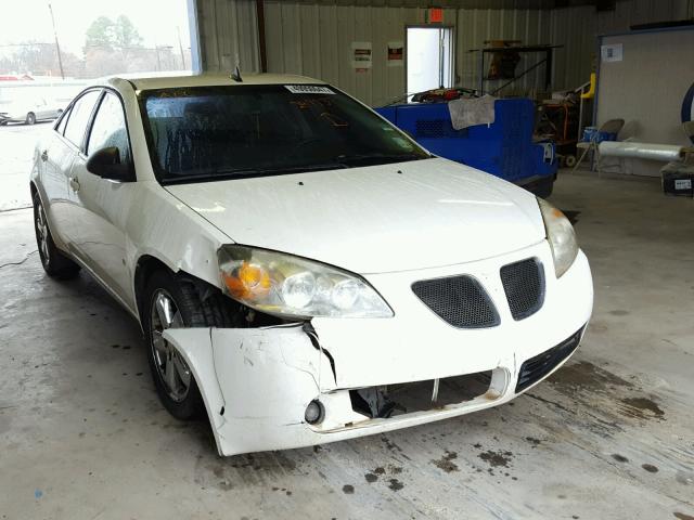 1G2ZH57N284247737 - 2008 PONTIAC G6 GT WHITE photo 1