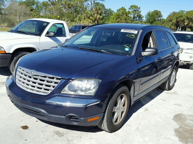 2C4GM68445R667972 - 2005 CHRYSLER PACIFICA T BLUE photo 2