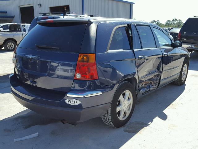 2C4GM68445R667972 - 2005 CHRYSLER PACIFICA T BLUE photo 4