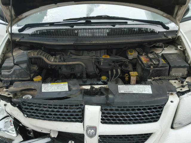 1B4GP25312B736667 - 2002 DODGE CARAVAN SE WHITE photo 7