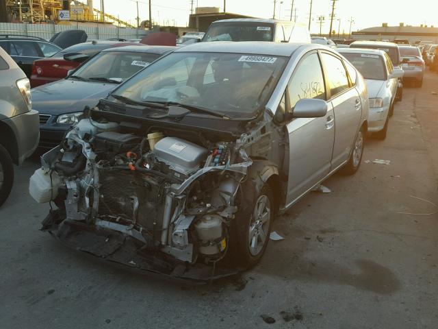 JTDKB20U377625947 - 2007 TOYOTA PRIUS SILVER photo 2