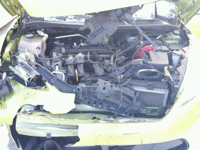 3FADP4EJ3DM119935 - 2013 FORD FIESTA SE GREEN photo 7