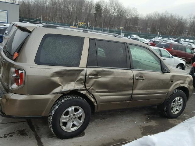 5FNYF18208B006519 - 2008 HONDA PILOT VP BROWN photo 9