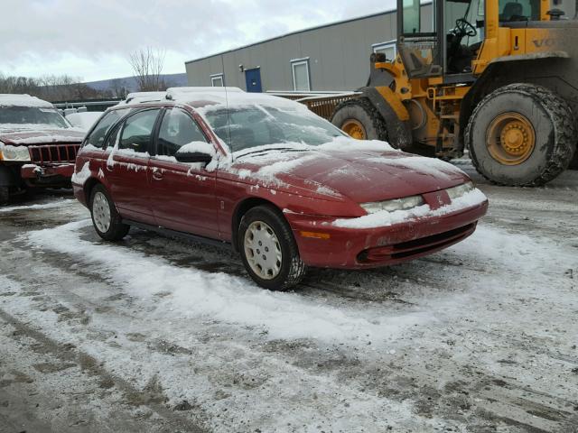 1G8ZK8270VZ300368 - 1997 SATURN SW2 BURGUNDY photo 1