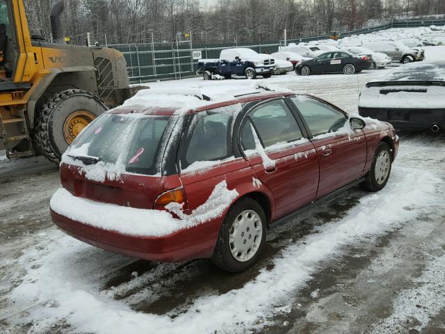 1G8ZK8270VZ300368 - 1997 SATURN SW2 BURGUNDY photo 4