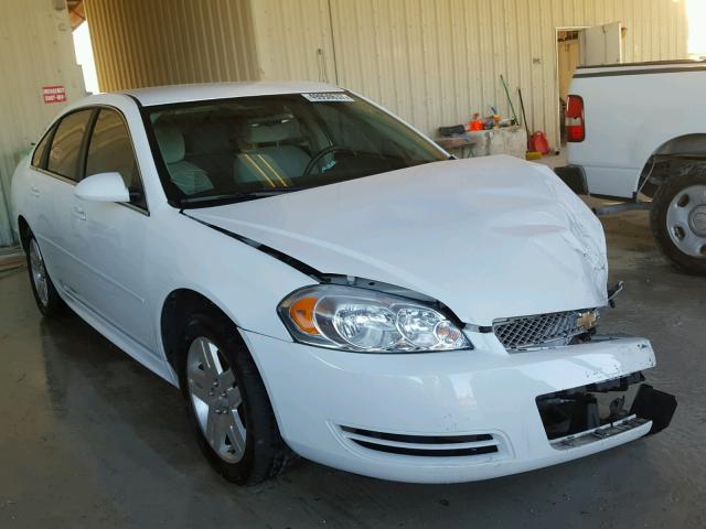 2G1WG5E35C1222962 - 2012 CHEVROLET IMPALA LT WHITE photo 1