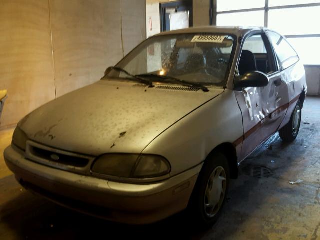 KNJLT05H2R6138116 - 1994 FORD ASPIRE PINK photo 2