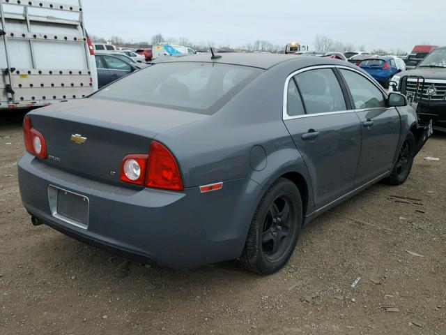 1G1ZH57B69F100367 - 2009 CHEVROLET MALIBU 1LT GRAY photo 4