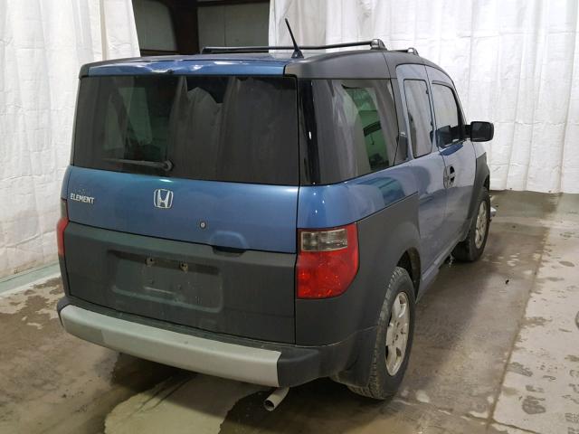 5J6YH18308L003596 - 2008 HONDA ELEMENT LX BLUE photo 4