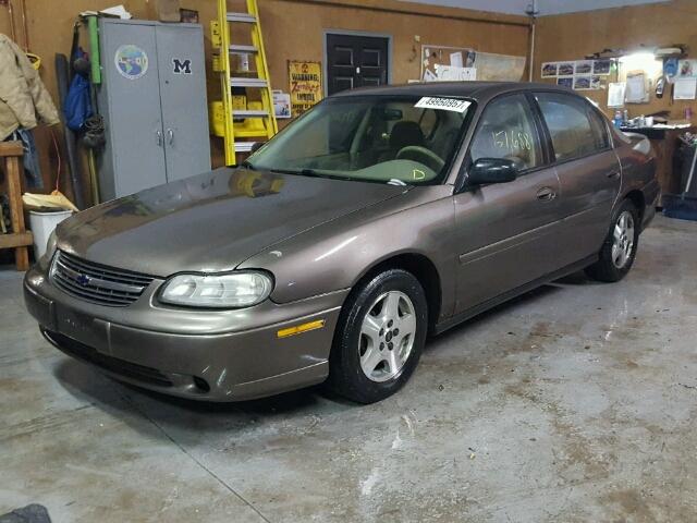 1G1ND52J916278092 - 2001 CHEVROLET MALIBU GOLD photo 2