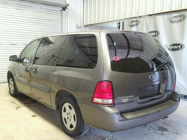 2FMZA51686BA42181 - 2006 FORD FREESTAR S GRAY photo 3