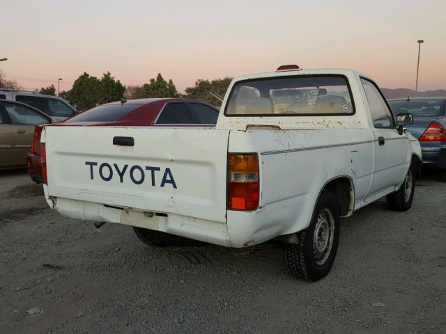 JT4RN81A5S5207486 - 1995 TOYOTA PICKUP 1/2 WHITE photo 4