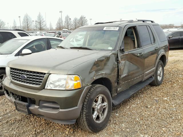 1FMZU73EX2ZA91865 - 2002 FORD EXPLORER X GREEN photo 2