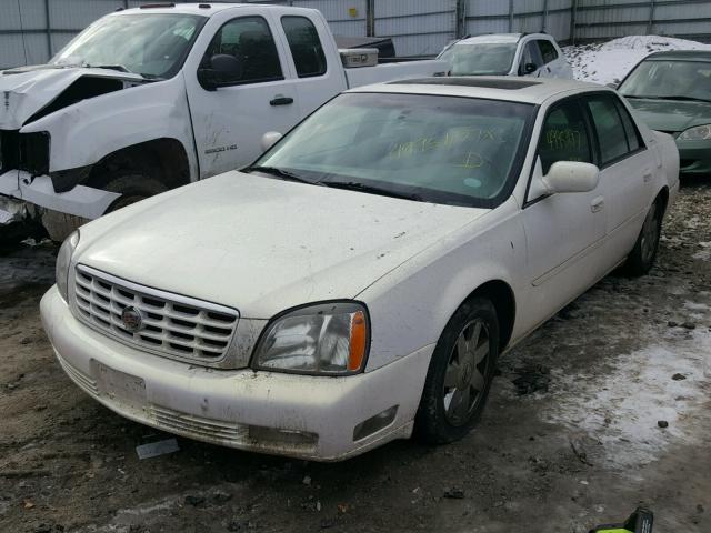 1G6KF57965U164249 - 2005 CADILLAC DEVILLE DT WHITE photo 2