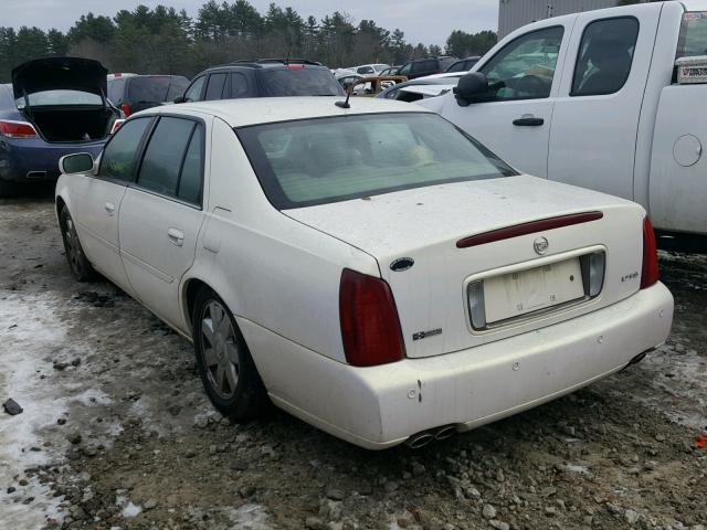 1G6KF57965U164249 - 2005 CADILLAC DEVILLE DT WHITE photo 3