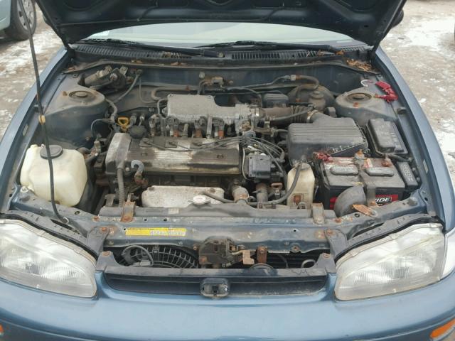 1Y1SK5262SZ045484 - 1995 GEO PRIZM BASE BLUE photo 7