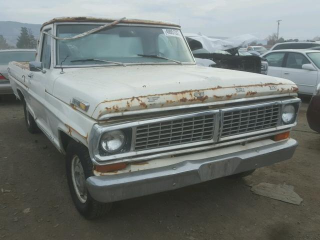 F10YRJ30068 - 1970 FORD F-150 WHITE photo 1