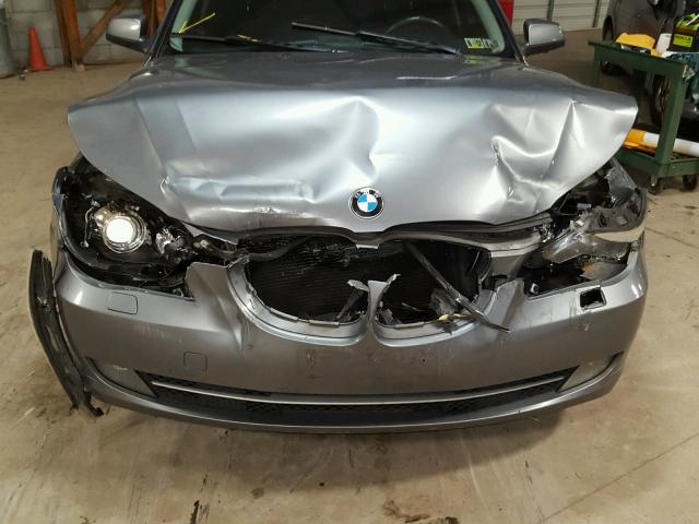 WBANV1C50AC389109 - 2010 BMW 528 XI GRAY photo 7