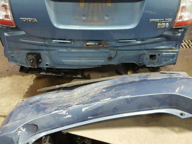 JTDKB20U797843568 - 2009 TOYOTA PRIUS 蓝色 照片 9