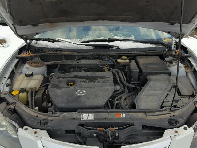 JM1BK324761533941 - 2006 MAZDA 3 S SILVER photo 7