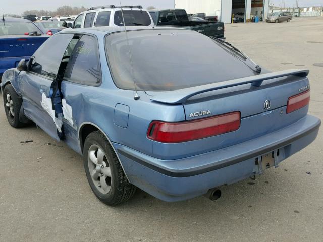 JH4DA936XMS028643 - 1991 ACURA INTEGRA GS BLUE photo 3