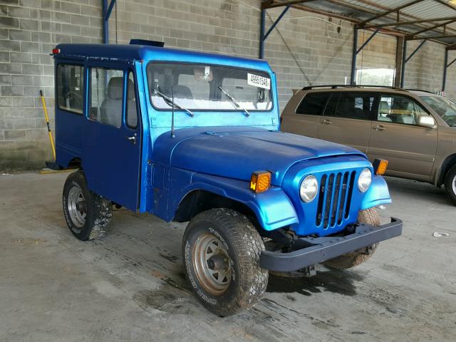 DJ5C300012 - 1973 JEEP DJ-5 BLUE photo 1