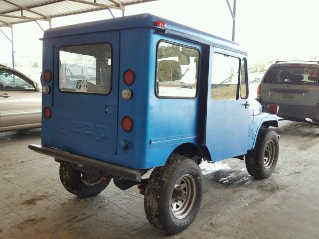 DJ5C300012 - 1973 JEEP DJ-5 BLUE photo 4