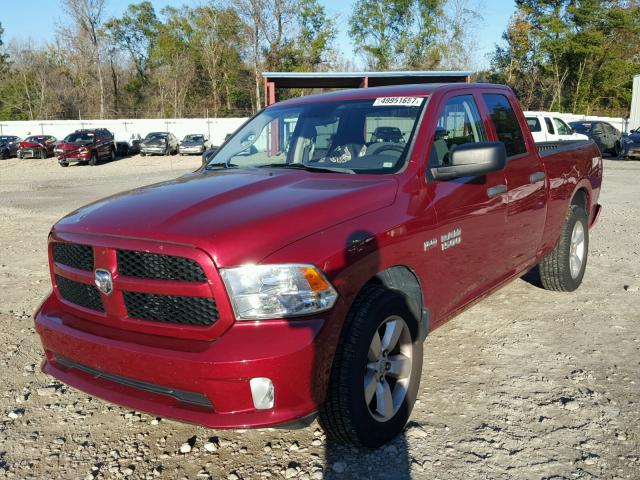 1C6RR6FT9DS500693 - 2013 RAM 1500 ST RED photo 2