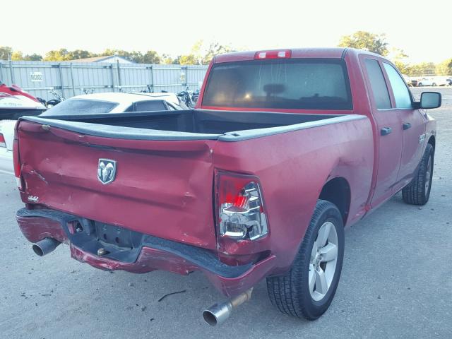 1C6RR6FT9DS500693 - 2013 RAM 1500 ST RED photo 4