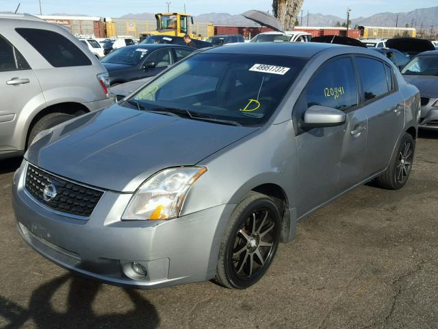 3N1AB61E09L627344 - 2009 NISSAN SENTRA 2.0 GRAY photo 2