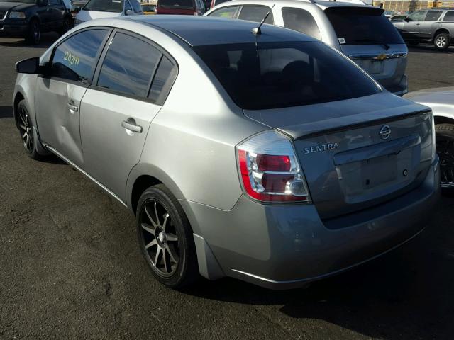 3N1AB61E09L627344 - 2009 NISSAN SENTRA 2.0 GRAY photo 3