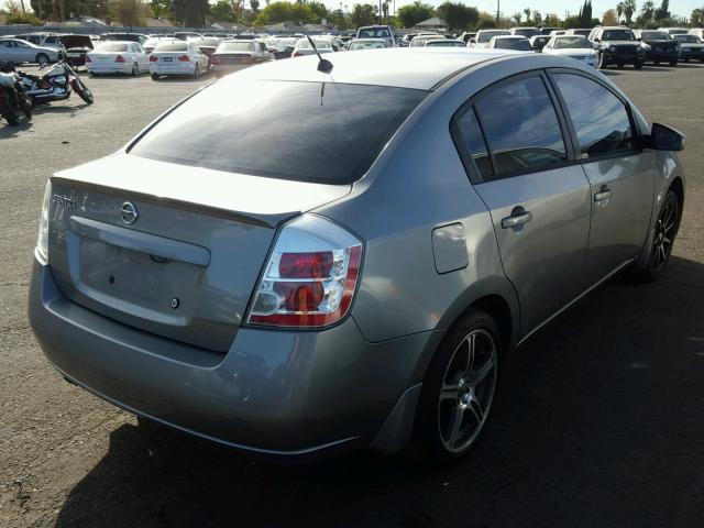 3N1AB61E09L627344 - 2009 NISSAN SENTRA 2.0 GRAY photo 4