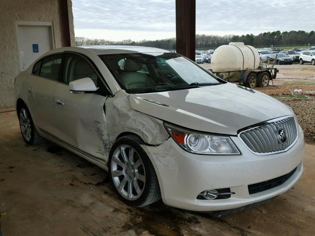 1G4GE5EV9AF306349 - 2010 BUICK LACROSSE C WHITE photo 1