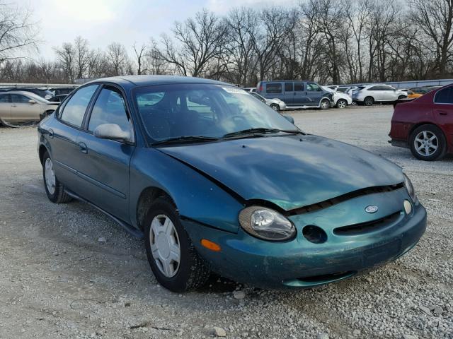 1FALP52U8VG123393 - 1997 FORD TAURUS GL GREEN photo 1