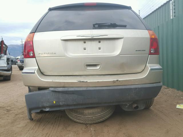 2C8GF68494R633954 - 2004 CHRYSLER PACIFICA GOLD photo 9