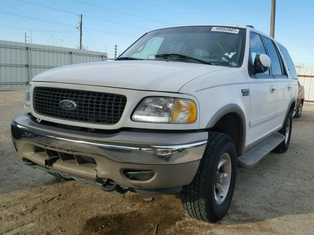 1FMPU18L3YLA51103 - 2000 FORD EXPEDITION WHITE photo 2