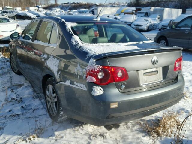 3VWEF71K97M151758 - 2007 VOLKSWAGEN JETTA WOLF GRAY photo 3