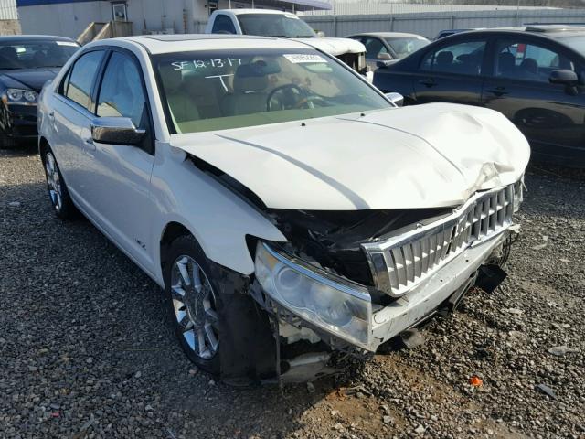 3LNHM26T38R624743 - 2008 LINCOLN MKZ WHITE photo 1