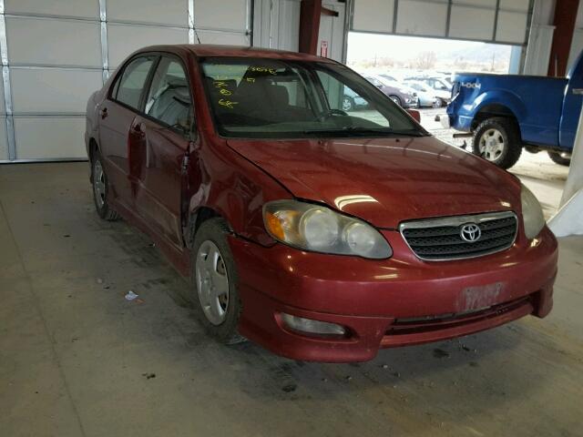 1NXBR32E26Z601836 - 2006 TOYOTA COROLLA CE RED photo 1