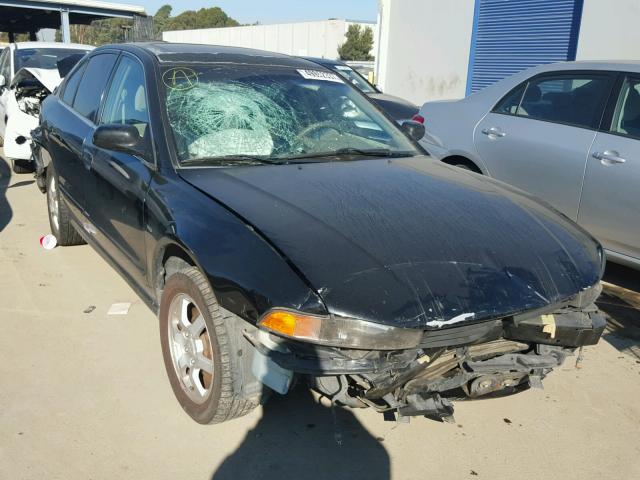 4A3AA46H63E152178 - 2003 MITSUBISHI GALANT ES BLACK photo 1