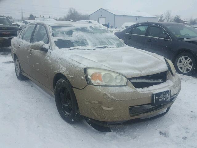 1G1ZT58F37F176917 - 2007 CHEVROLET MALIBU LT GOLD photo 1