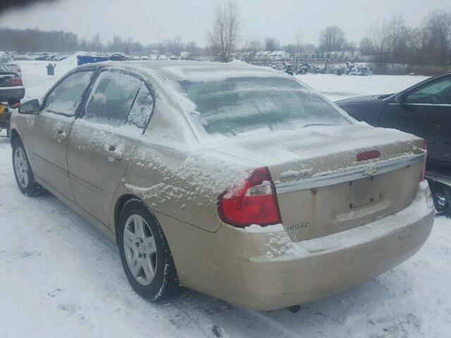 1G1ZT58F37F176917 - 2007 CHEVROLET MALIBU LT GOLD photo 3