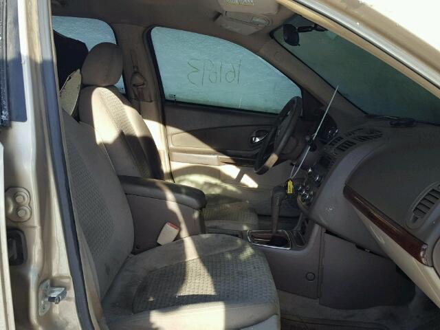 1G1ZT58F37F176917 - 2007 CHEVROLET MALIBU LT Qızıl foto 5